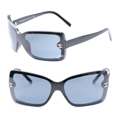 chanel sunglasses transparent side|Chanel sunglasses with clear sides.